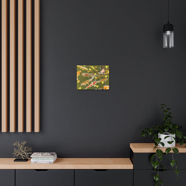 Koi Canvas Gallery Wraps
