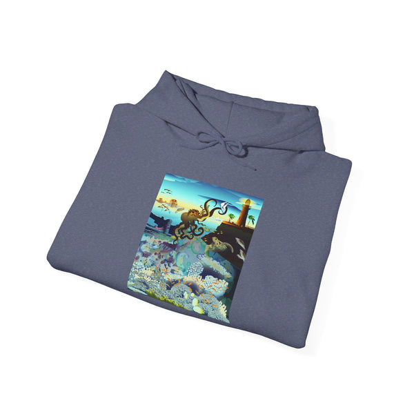 Above and Below Unisex Heavy Blend™ Hooded Sweatshirt