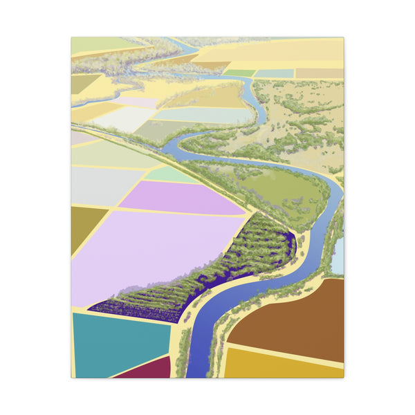 Delta Gold Canvas Gallery Wraps