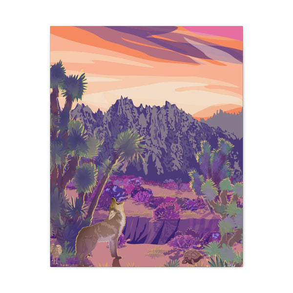 Castle Mountains Canvas Gallery Wraps