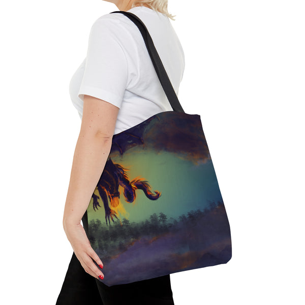 Dragon AOP Tote Bag