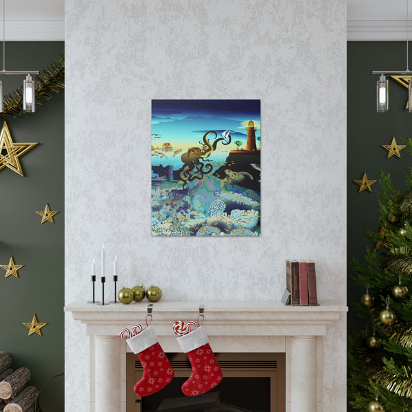 Above and Below Biscayne Bay  Canvas Gallery Wraps