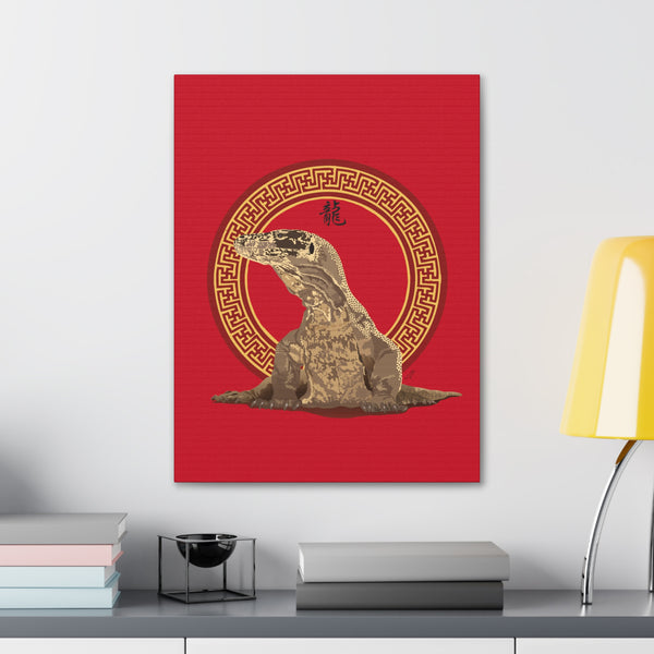 Komodo Dragon Canvas Gallery Wraps