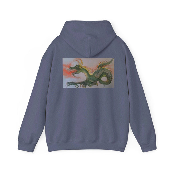 Doodle Dragon Unisex Heavy Blend™ Hooded Sweatshirt