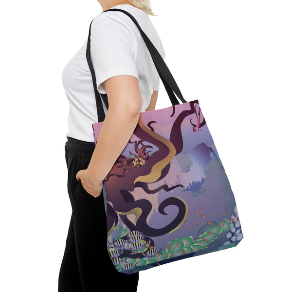 Kracken AOP Tote Bag