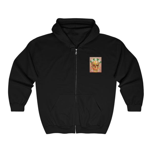 Dia de Muertos Unisex Heavy Blend™ Full Zip Hooded Sweatshirt