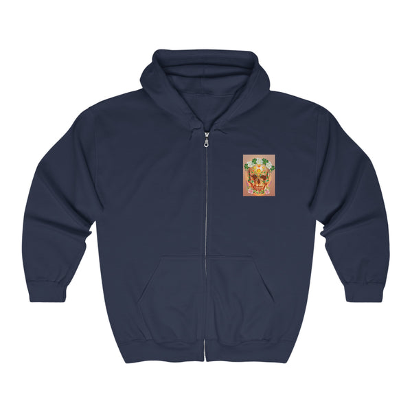 Dia de Muertos Unisex Heavy Blend™ Full Zip Hooded Sweatshirt