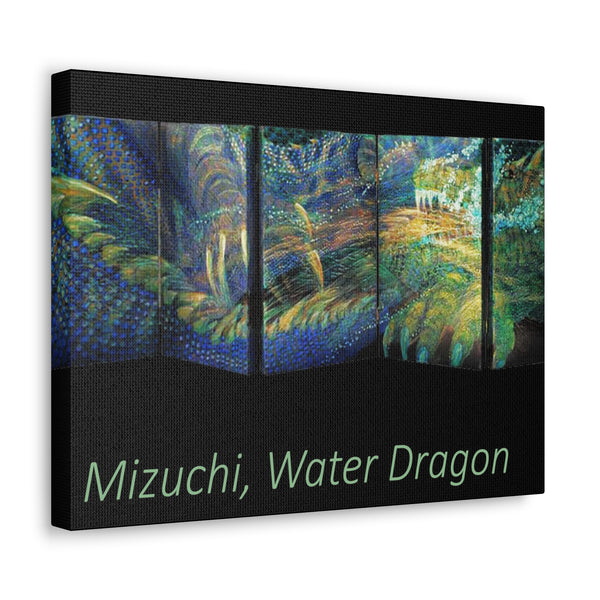 Water Dragon Canvas Gallery Wraps