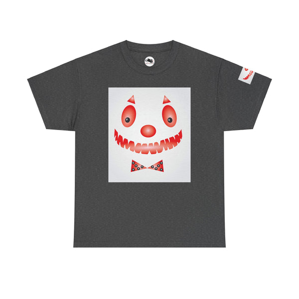 Clown Mask Unisex Heavy Cotton Tee
