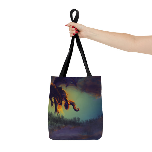 Dragon AOP Tote Bag