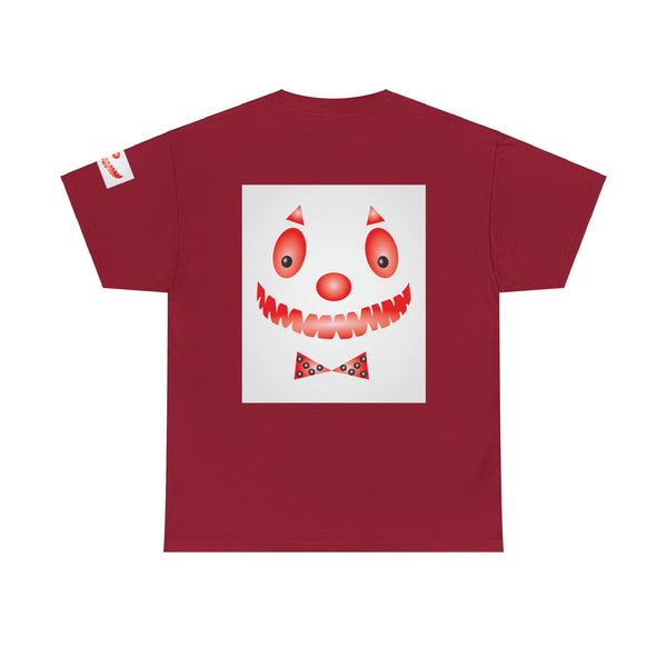 Clown Mask Unisex Heavy Cotton Tee