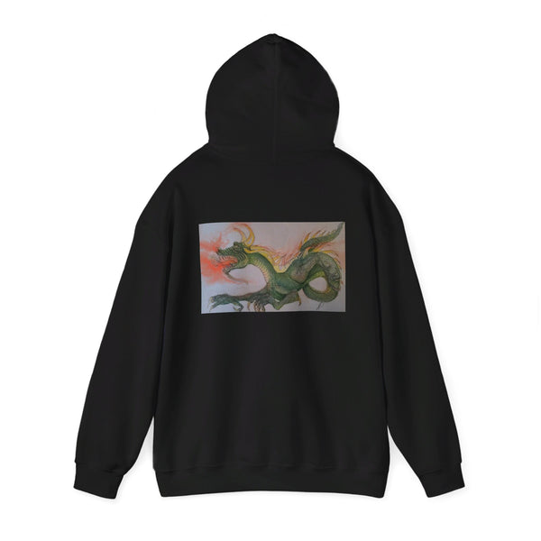 Doodle Dragon Unisex Heavy Blend™ Hooded Sweatshirt