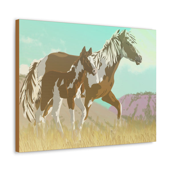 Mare and Colt Gallery Wraps