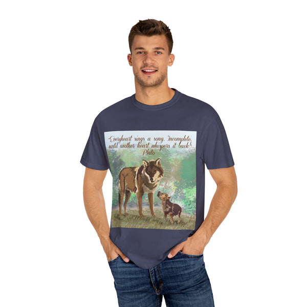 Sing Love Unisex Garment-Dyed T-shirt