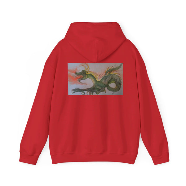 Doodle Dragon Unisex Heavy Blend™ Hooded Sweatshirt