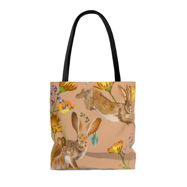 Jackrabbit Jump Sand Tote Bag