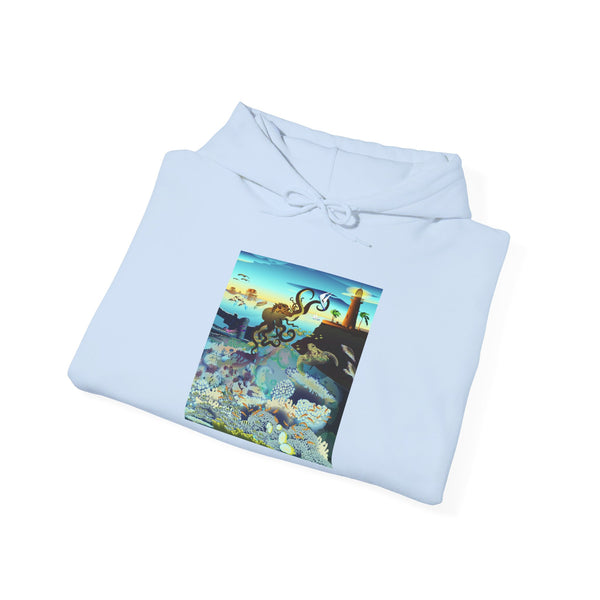 Above and Below Unisex Heavy Blend™ Hooded Sweatshirt