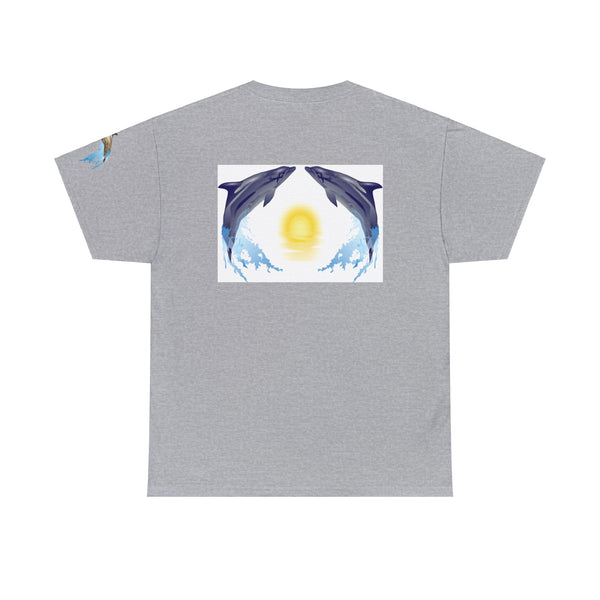 Dolphin Love Unisex Heavy Cotton Tee