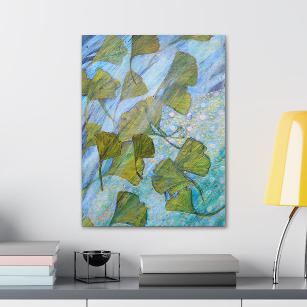 Gingko Dragon Canvas Gallery Wraps