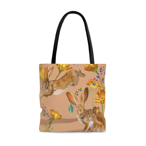 Jackrabbit Jump Sand Tote Bag