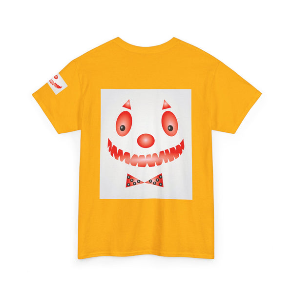 Clown Mask Unisex Heavy Cotton Tee