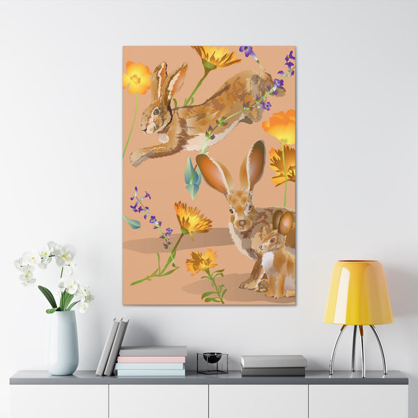 Jackrabbits Canvas Gallery Wraps