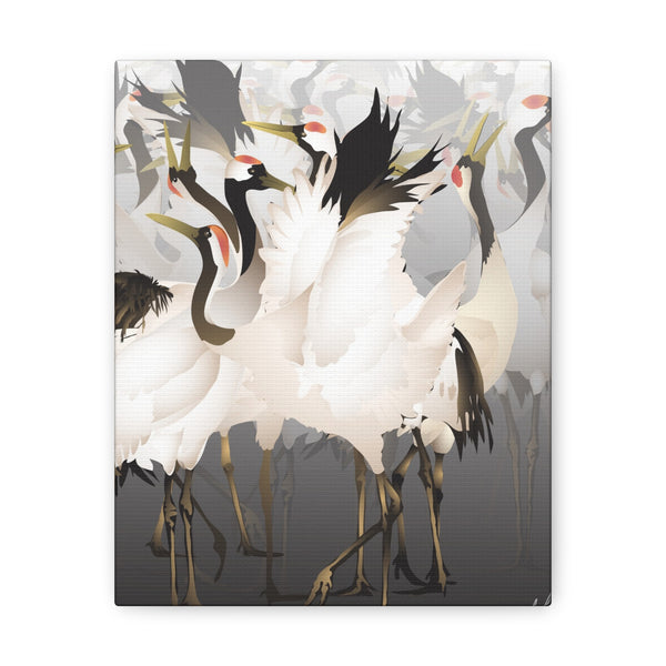 Lucky Cranes Canvas Gallery Wraps