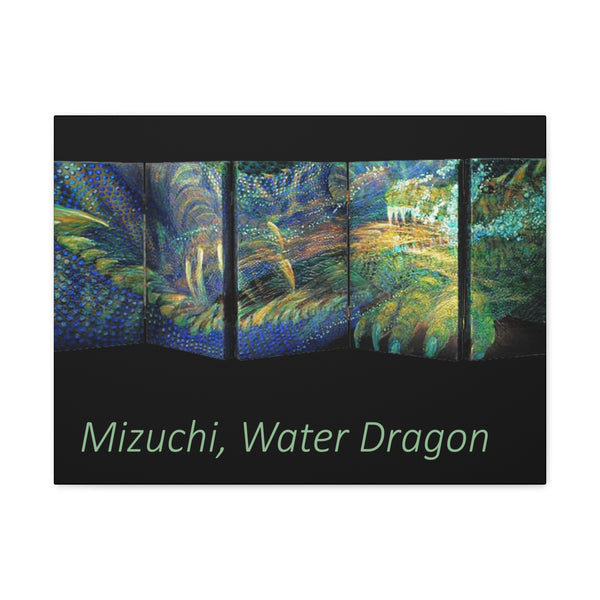 Water Dragon Canvas Gallery Wraps
