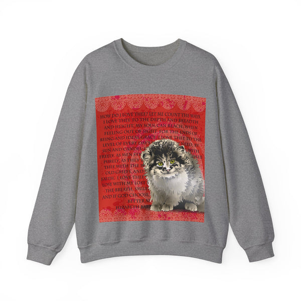 Love Pallas Cat Unisex Heavy Blend™ Crewneck Sweatshirt