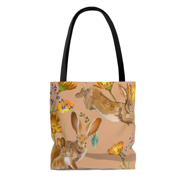Jackrabbit Jump Sand Tote Bag