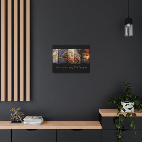 Fire Dragon Canvas Gallery Wraps