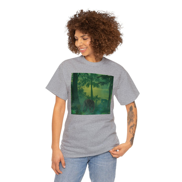 Jungle Panther Unisex Heavy Cotton Tee