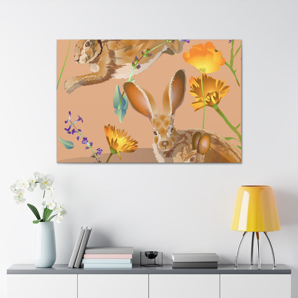Jackrabbits Canvas Gallery Wraps
