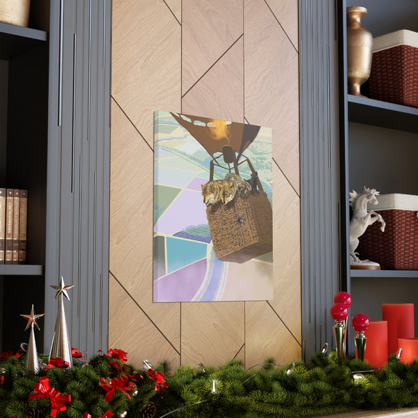 Wolves Adventure  Canvas Gallery Wraps