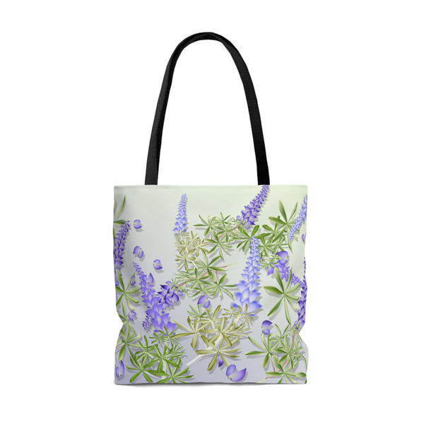 Lupins AOP Tote Bag