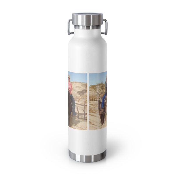 Hank and Friends Copper Vacuum Insulated Bottle, 22oz