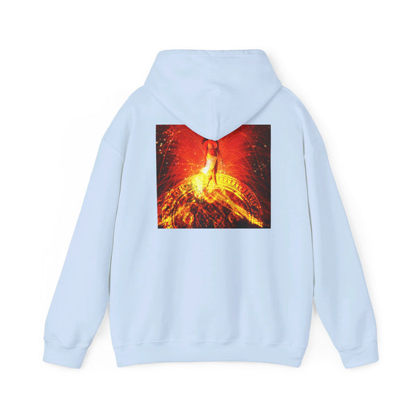 Madam Pele, Volcano Goddess Unisex Heavy Blend™ Hooded Sweatshirt