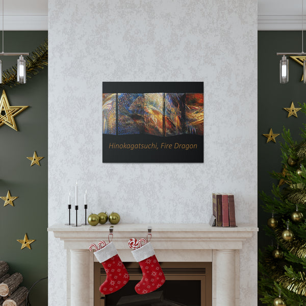 Fire Dragon Canvas Gallery Wraps