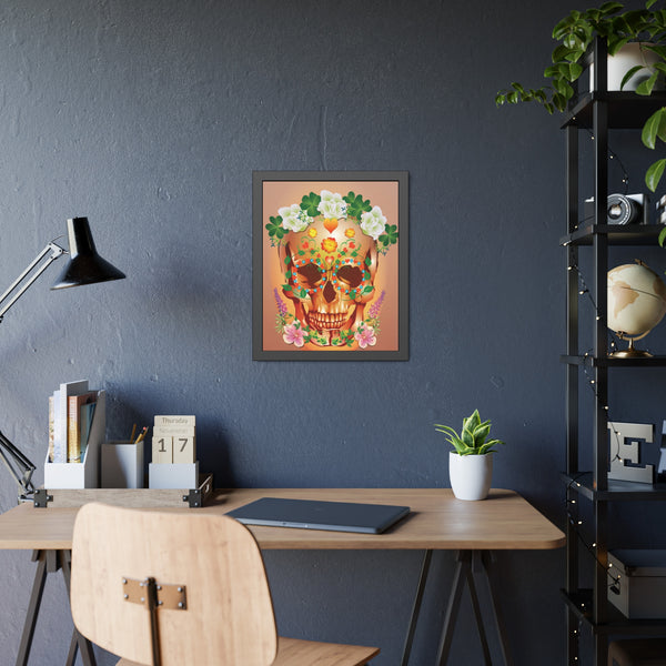 Dia de Muertos Framed Paper Posters