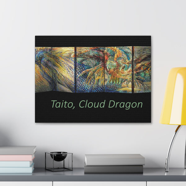 Cloud Dragon Canvas Gallery Wraps