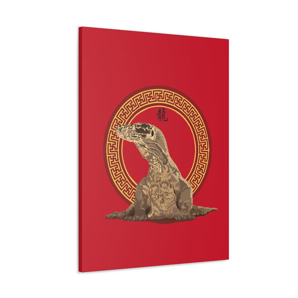 Komodo Dragon Canvas Gallery Wraps
