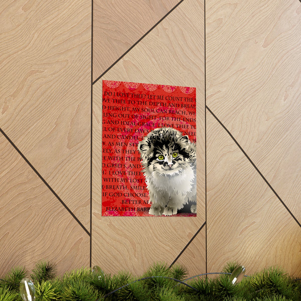 Pallas Cat Love Premium Matte vertical posters
