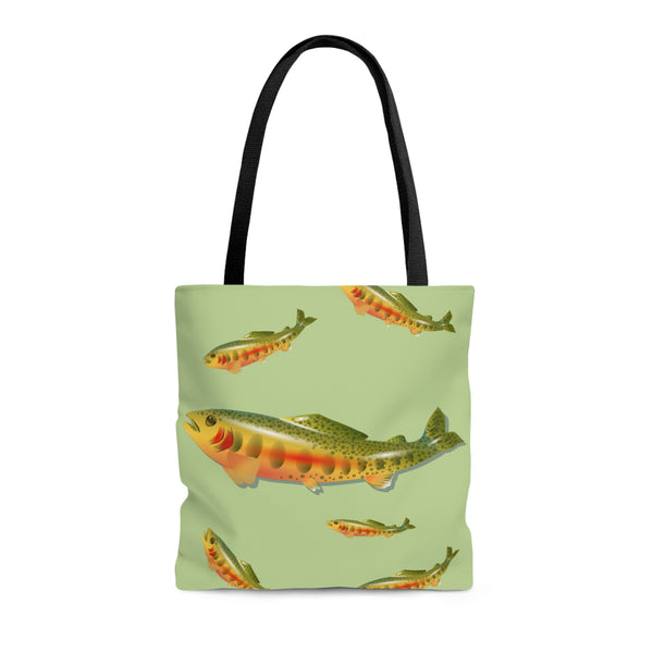 Golden Trout AOP Tote Bag