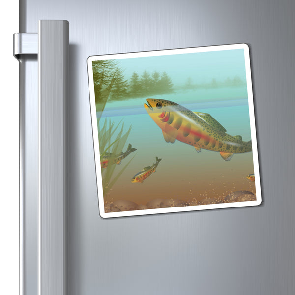 Golden Trout Magnet