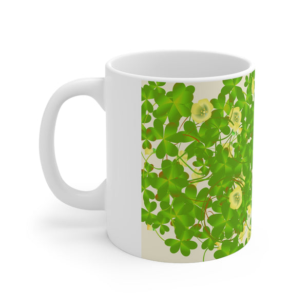 Clover Ceramic Mug 11oz