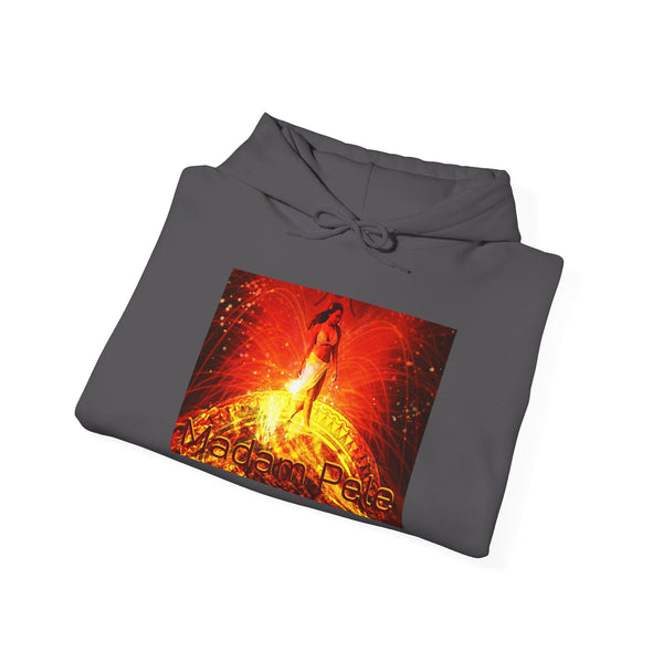 Madam Pele, Volcano Goddess Unisex Heavy Blend™ Hooded Sweatshirt