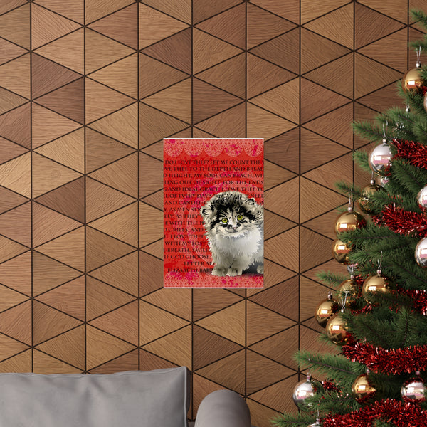 Pallas Cat Love Premium Matte vertical posters