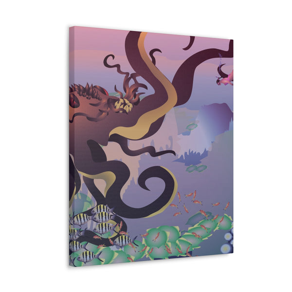 Kracken Canvas Gallery Wraps