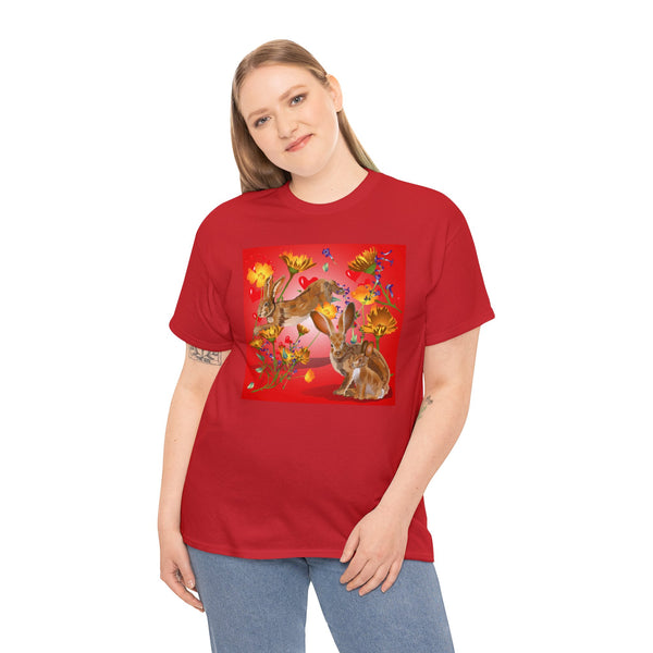 Hearts N Rabbit Unisex Heavy Cotton Tee