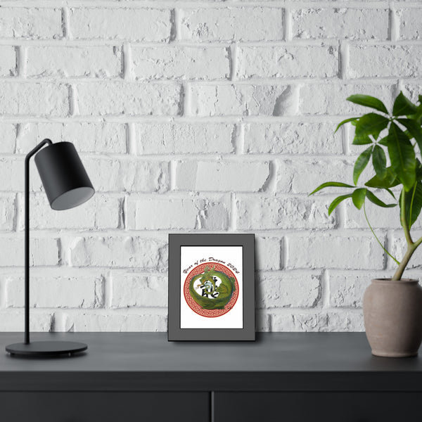 Lunar Dragon Framed Paper Posters